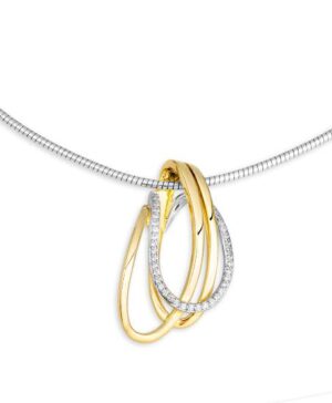 31/04642-0 - 375/- bic. - diamond fc 0,22 Ct. H/si Pendants