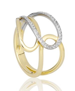41/05998-0 - 375/- bic. - diamond fc 0,215 Ct. H/si Rings