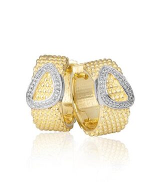 06/60967-0 - 375/- bic. - diamond fc 0,156 Ct. H/si Earrings