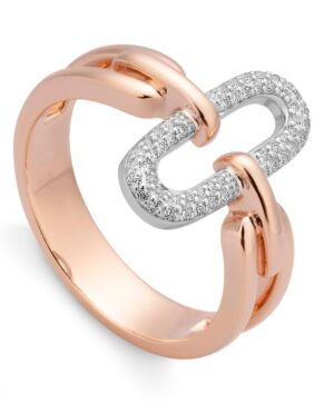 41/06155-0 - 375/- W/R - diamond fc 0,226 Ct. H/si Rings