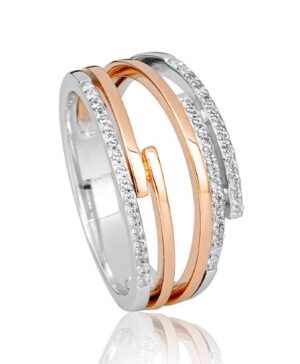 41/06001-0 - 375/- W/R - diamond fc 0,237 Ct. H/si Rings
