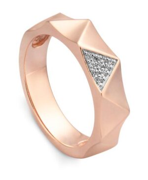 41/06087-0 - 375/- red - diamond fc 0,065 Ct. H/si Rings