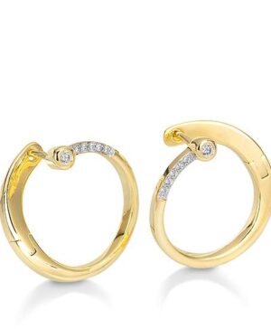 06/61081-0 - 375/- bic - diamond fc 0,125 Ct. H/si Earrings