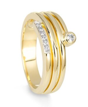 41/06051-0 - 375/- bic - diamond fc 0,093 Ct. H/si Rings