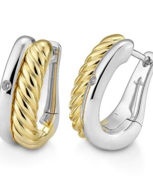 06/61191-0 - 375/- bic. - diamond fc 0,03 Ct. H/si Earrings