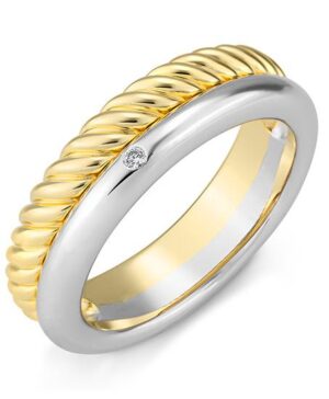 41/06374-0 - 375/- bic. - diamond fc 0,015 Ct. H/si Rings