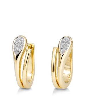 06/61063-0 - 375/- bic - diamond fc 0,142 Ct. H/si Earrings