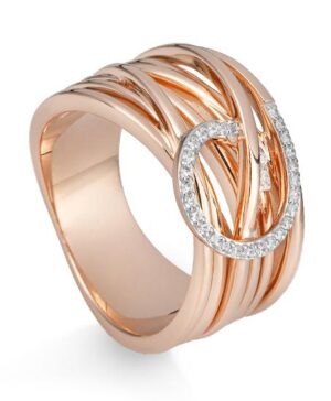 41/06048-0 - 375/- red - diamond fc 0,154 Ct. H/si Rings