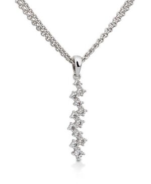 31/04687-0 - 375/- white - diamond fc 0,43 Ct. H/si Pendants