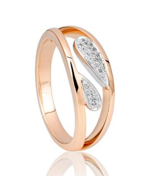 41/06031-0 - 375/- W/R - diamond fc 0,116 Ct. H/si Rings