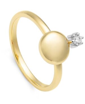 41/06161-0 - 375/- bic. - diamond fc 0,05 Ct. H/si Rings