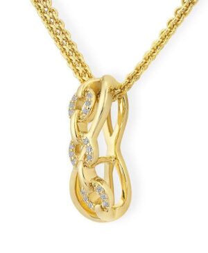 31/04745-0 - 375/- yellow - diamond fc 0,09 Ct. H/si Pendants