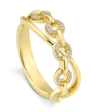 41/06206-0 - 375/- yellow - diamond fc 0,15 Ct. H/si Rings