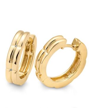 06/61130-0 - 375/- yellow - diamond fc 0,016 Ct. H/si Earrings
