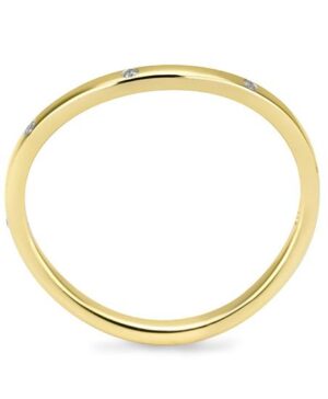 41/06417-0 - 375/- yellow - diamond fc 0,044 Ct. H/si Rings