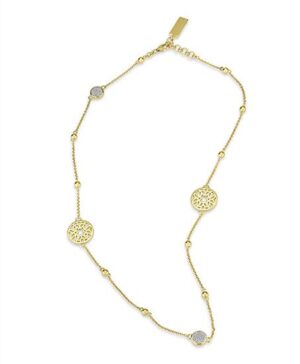 61/01556-0 - 375/- bic NECKLET - diamond fc 0,18 Ct. H/si Necklaces