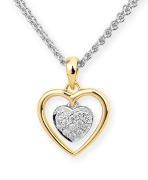31/85798-0 - 375/- bic. - diamond fc 0,156 Ct. H/si Pendants