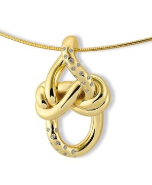 31/04773-5 - 925/- yellow - cubic zirconia Pendants