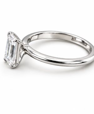 Alternative view of 081-00762 750/- White Claw Emerald Lab Grown Diamond Engagement Ring 1 Pcs -1.10ct D/E VVS-VS