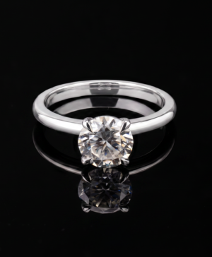 750/- White 4 Claw Lab Grown RBC Diamond Solitaire 1 Pcs - 1.50ct D/E VVS-VS