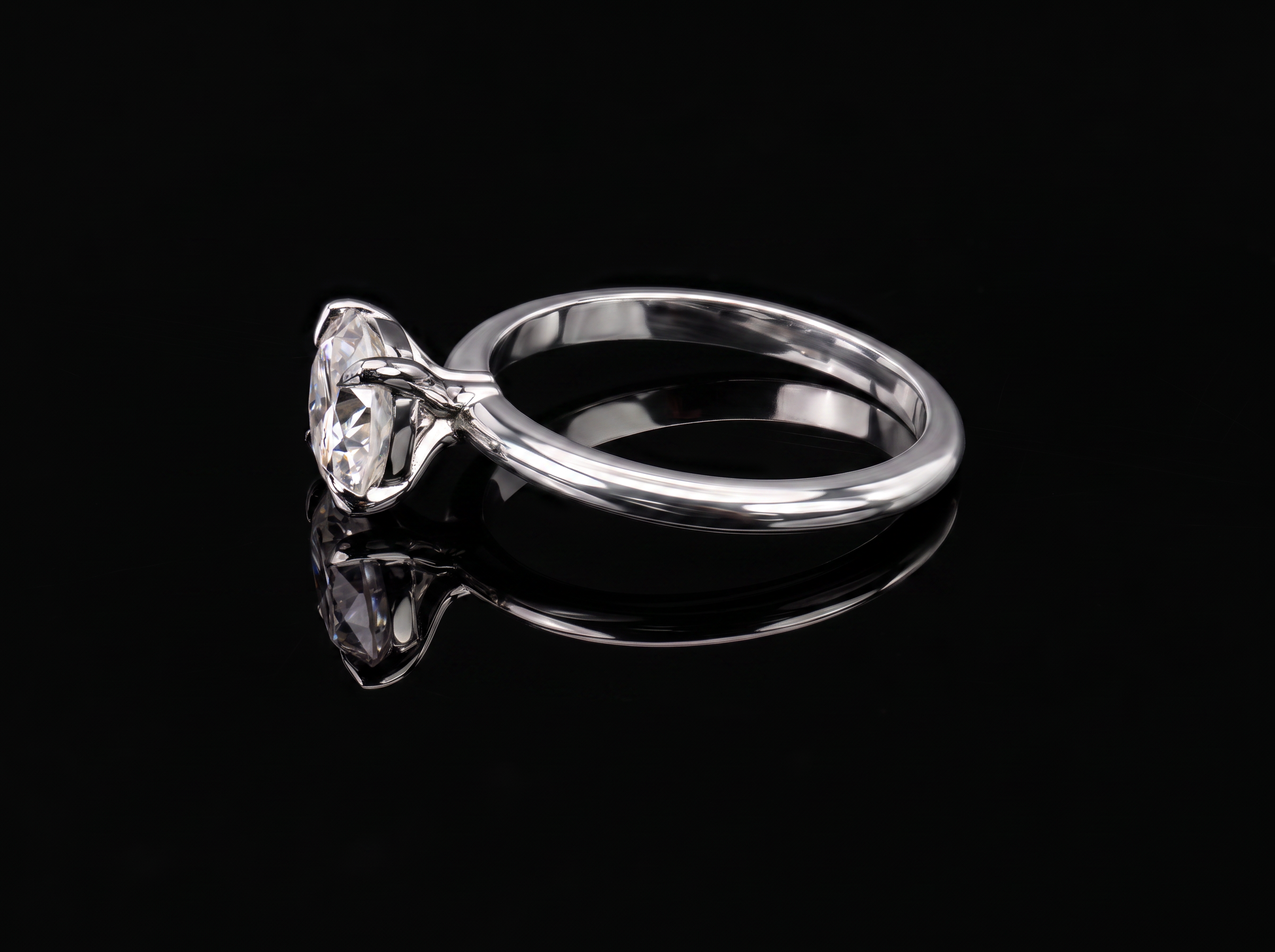 750/- White 4 Claw Lab Grown RBC Diamond Solitaire 1 Pcs - 1.50ct D/E VVS-VS - Image 2