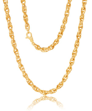 150HVH207/3-Yellow-45cm - 375/- 4 Sides Long Overlapping Chain