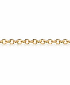 Alternative view of GVJ Custom 375/- Solid Cable Chain 1.50mm