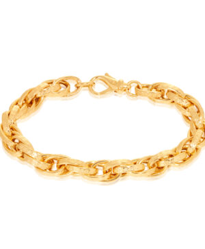 Alternative view of 150HVH207/3-Yellow-45cm - 375/- 4 Sides Long Overlapping Chain