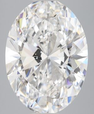 3.09ct Oval Lab-Grown Diamond — D VVS2 — IGI Certified