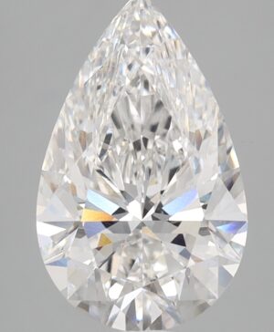 2.72ct Pear Lab-Grown Diamond — D VVS2 — IGI Certified