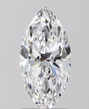 1.58ct Marquise Lab-Grown Diamond — D VVS2 — IGI Certified