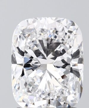 2.03ct Cushion Lab-Grown Diamond — D VVS2 — IGI Certified