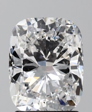 2.03ct Cushion Lab-Grown Diamond — D VVS2 — IGI Certified