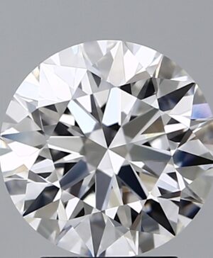 3.05ct Round Lab-Grown Diamond — D VVS2 — IGI Certified