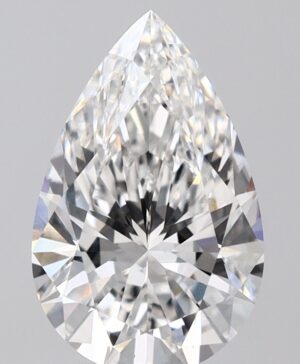 2.59ct Pear Lab-Grown Diamond — F VS1 — IGI Certified