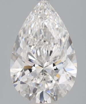 2.58ct Pear Lab-Grown Diamond — D VVS2 — IGI Certified