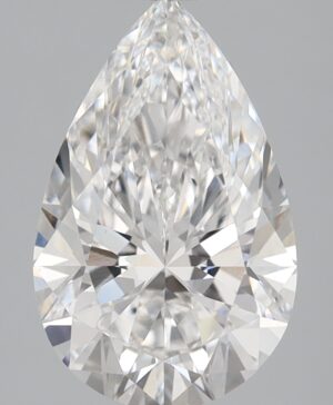 2.57ct Pear Lab-Grown Diamond — D VVS2 — IGI Certified