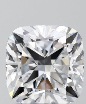 2.03ct Cushion Lab-Grown Diamond — D VVS2 — IGI Certified