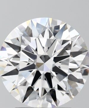 3.03ct Round Lab-Grown Diamond — D VVS2 — IGI Certified