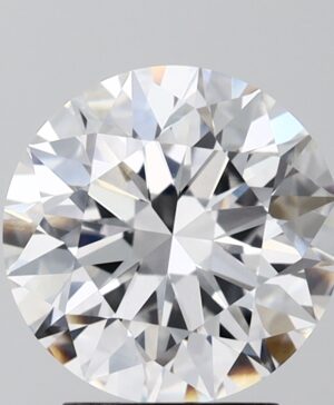 3.03ct Round Lab-Grown Diamond — D VVS2 — IGI Certified