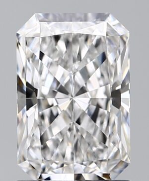 1.58ct Radiant Lab-Grown Diamond — D VVS2 — IGI Certified
