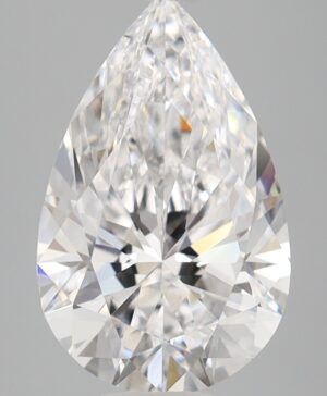 2.56ct Pear Lab-Grown Diamond — D VVS2 — IGI Certified