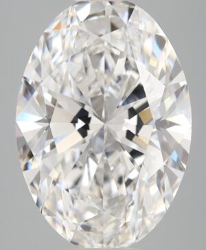 3.08ct Oval Lab-Grown Diamond — D VVS2 — IGI Certified