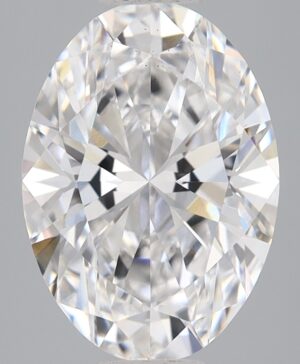 3.08ct Oval Lab-Grown Diamond — D VS1 — IGI Certified