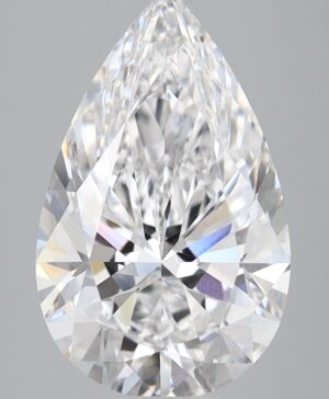 2.56ct Pear Lab-Grown Diamond — D VVS2 — IGI Certified