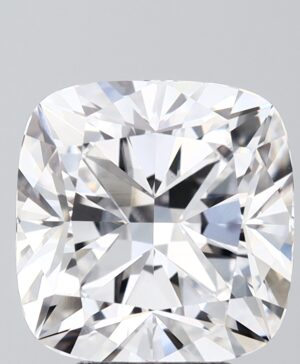 5.10ct Cushion Lab-Grown Diamond — D VVS2 — IGI Certified