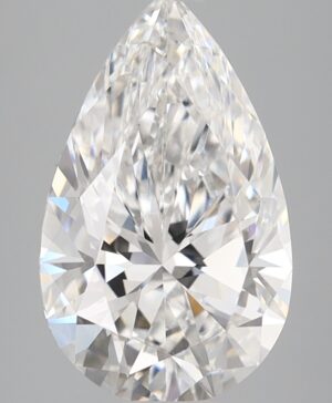 2.56ct Pear Lab-Grown Diamond — D VVS2 — IGI Certified