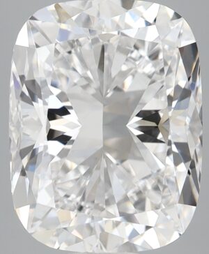 5.10ct Cushion Lab-Grown Diamond — D VVS2 — IGI Certified