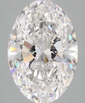 3.08ct Oval Lab-Grown Diamond — D VS1 — IGI Certified