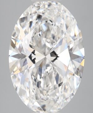 3.08ct Oval Lab-Grown Diamond — D VS1 — IGI Certified
